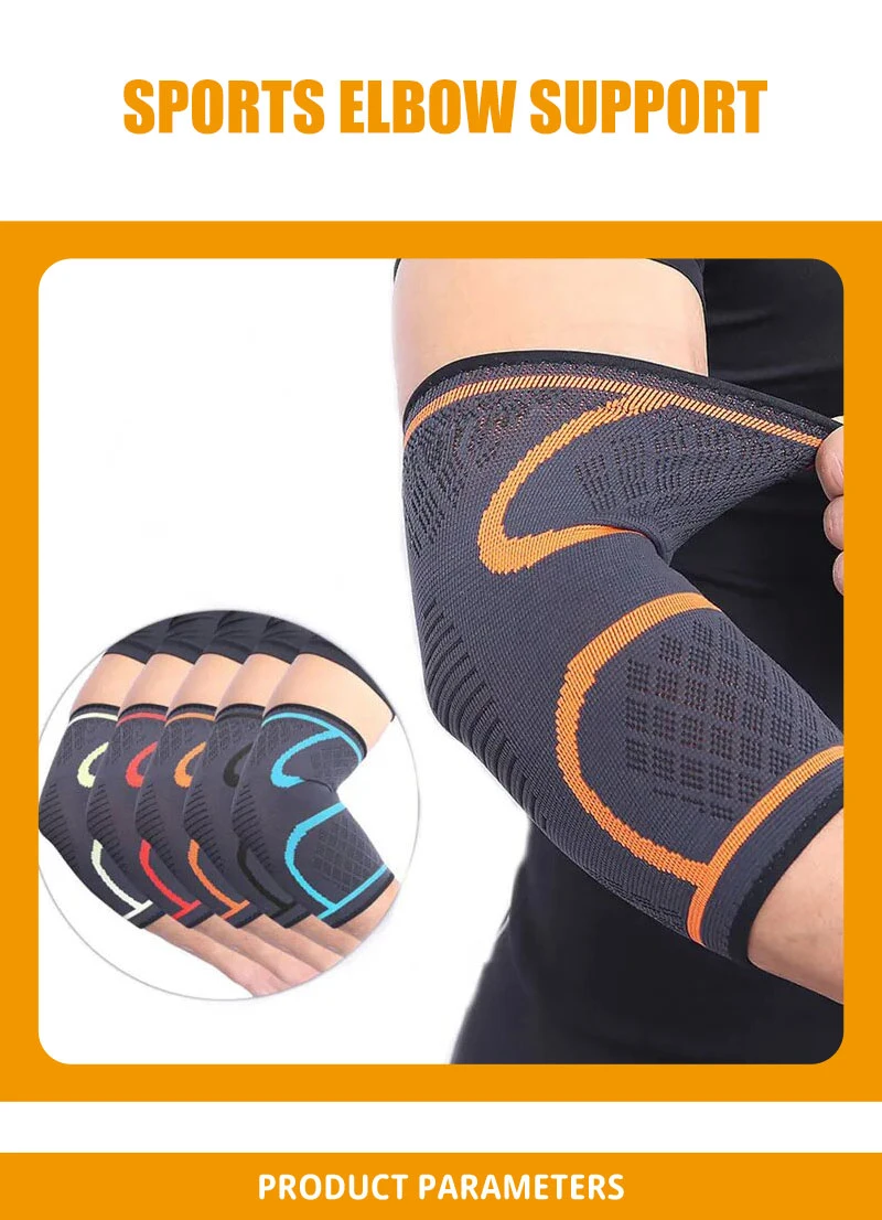 Sports Fitness Gym Elbow Protector Brace Elbow Brace Compression Support Sleeve Brace Pad Elbow Support