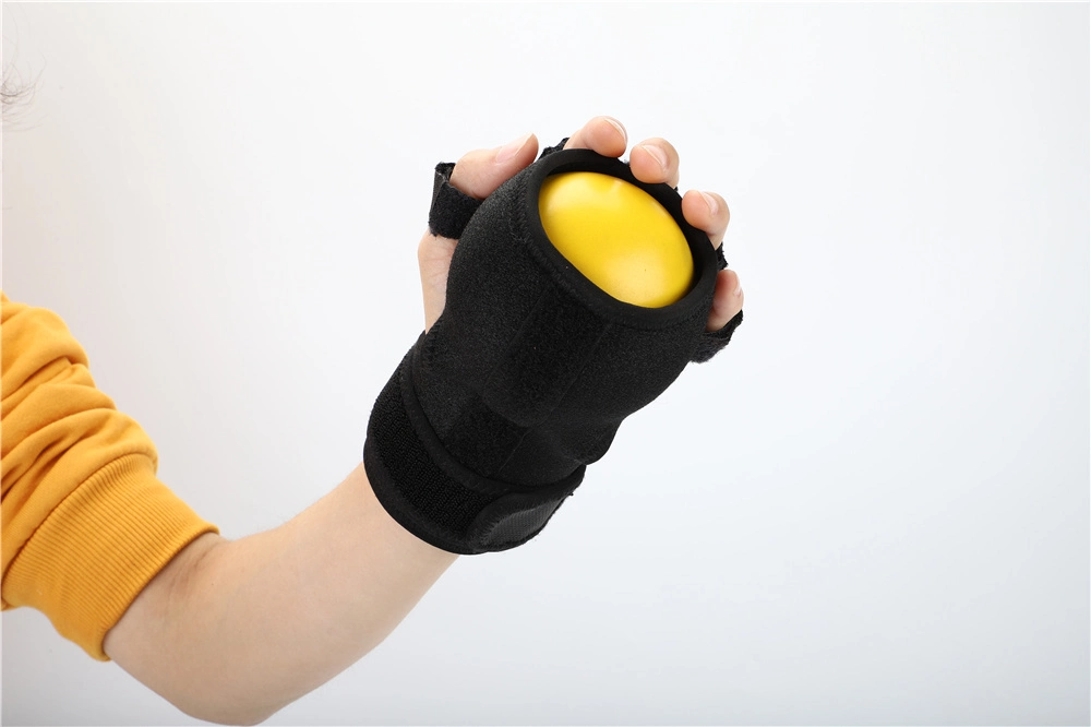 Orthopedic Therapy Wrist Wraps Hand Support Finger Brace with Ball