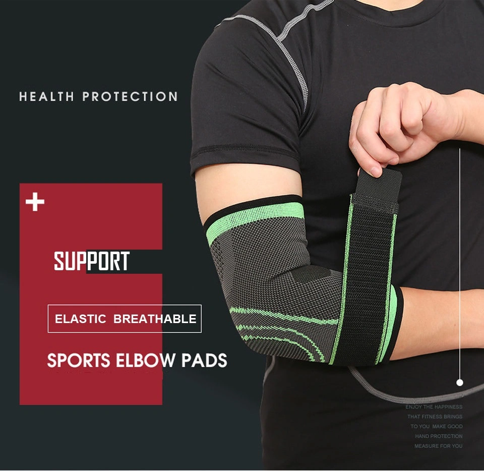 1PCS Sport Elbow Brace Elastic Bandage Compression Support Protector Cycling Basketball Arm Sleeve for Tennis Fitness Coderas