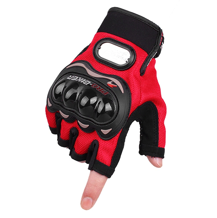 Fingerless Motorcycle Gloves Protective Moto Riding Motorbike Male Glove Motocross Motor Biker MTB Bike Tactical ATV Dh Gloves