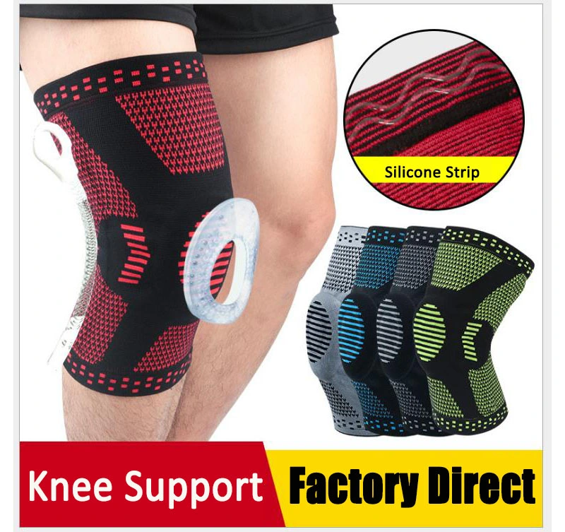 Professional Knee Brace with Patella Gel Pads & Side Stabilizers