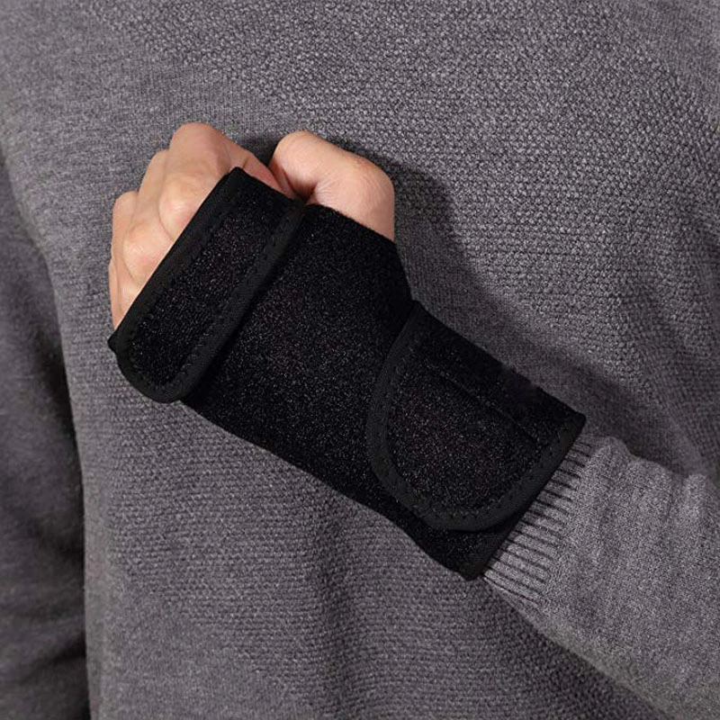 Thumb Support Carpal Brace with Metal Supportive Panel Medical Wrist Splint Fitness Wrist Support