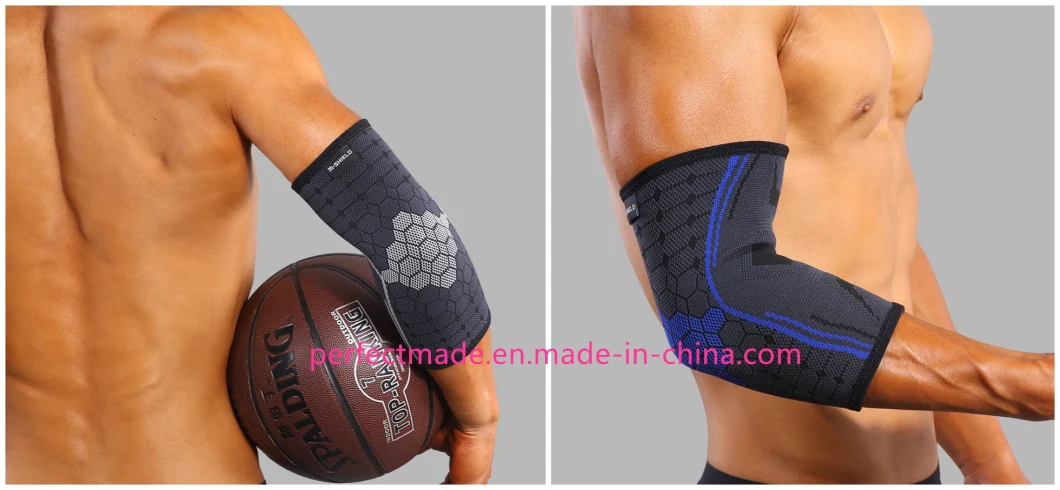 Elastic Sport Elbow Compression Sleeve, Elbow Support, Elbow Protector, Elbow Pad