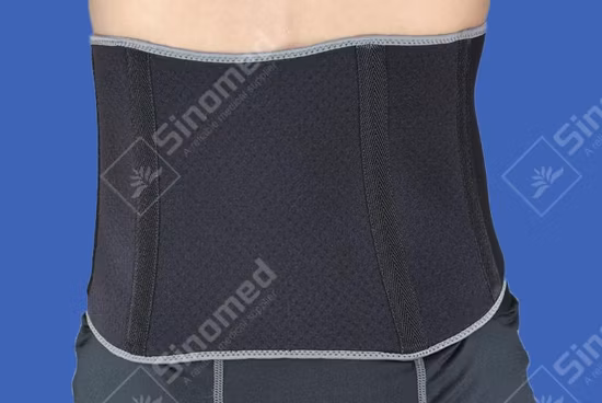 Supporto lombare per allenatore in vita per rifinitore per la parte bassa della schiena in neoprene unisex traspirante