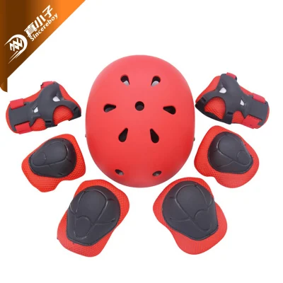 Set da 7 pezzi per set, supporto protettivo per skateboard, protezione sportiva, ginocchiere, protezione per pattinaggio, gomitiere