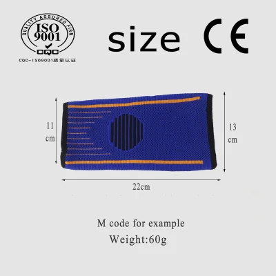 Manicotto di compressione del braccio di supporto del gomito ortopedico elastico prezzo all'ingrosso