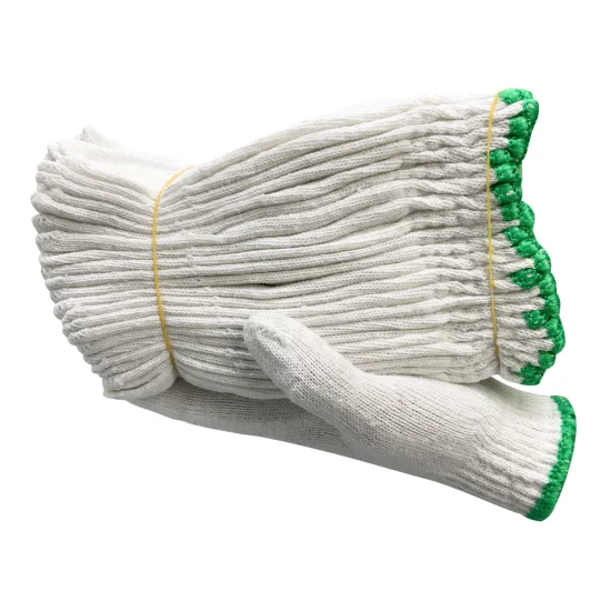 Guanti da giardinaggio e da allenamento per la sicurezza sul lavoro in cotone bianco resistente all'usura a prezzo di fabbrica